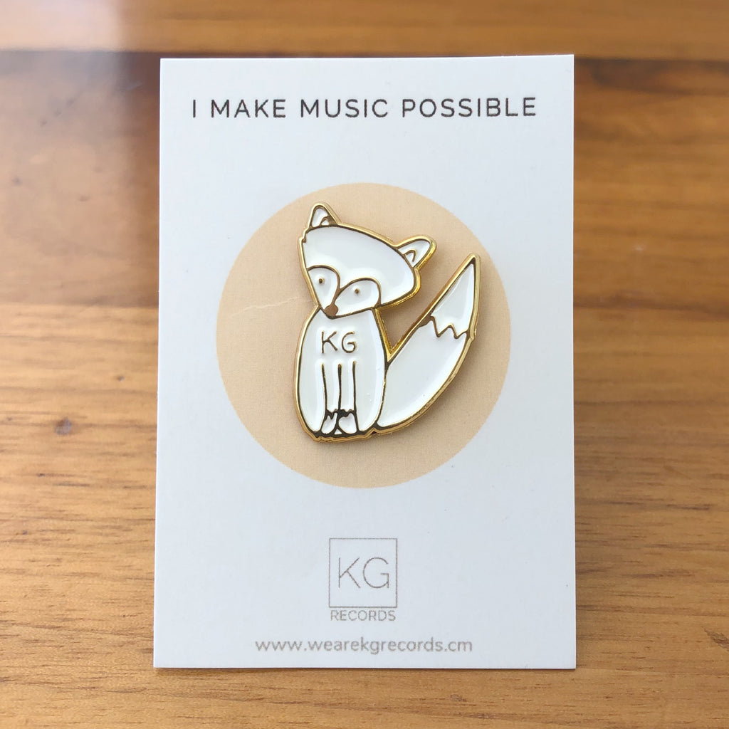 KG Fox Pins (KG Records Exclusive Gift)